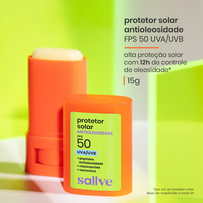 Protetor Solar Bastão Antioleosidade 15g - Imagem 3